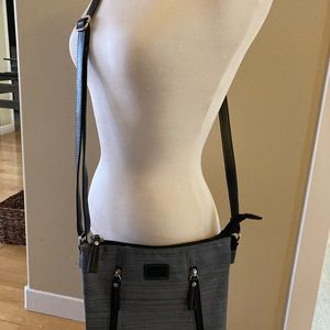 Roots 73 bag with leather trim